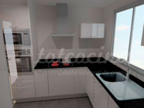 Diseño 3D de cocina para reformar por Totcocina