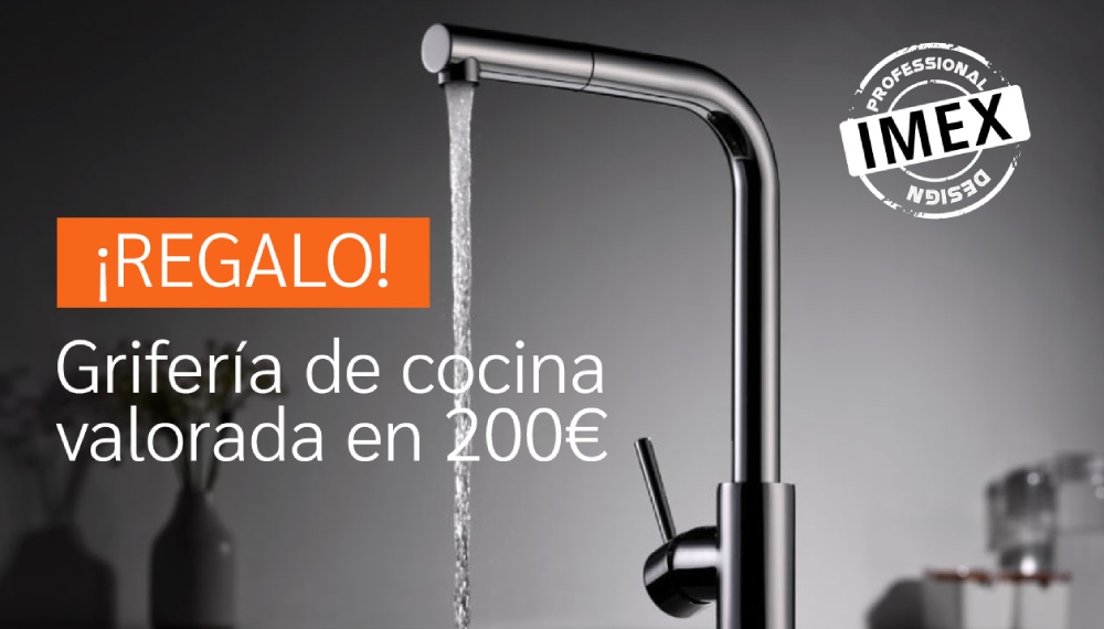 Grifería de REGALO 1 Promoción grifería Totcocina