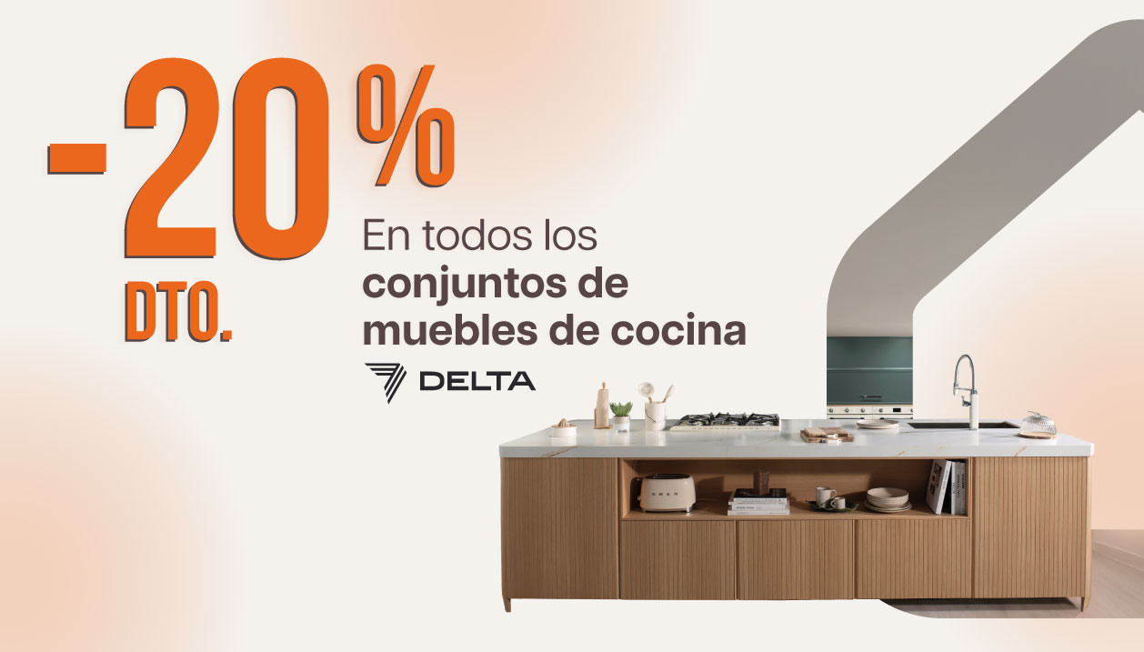 Promoción 20% descuento mobiliario Delta