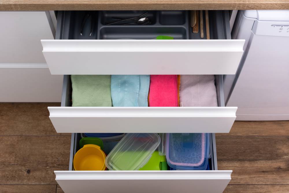 5 consejos para organizar cajones de cocina 2 Organizar cajones de cocina por frecuencia de uso
